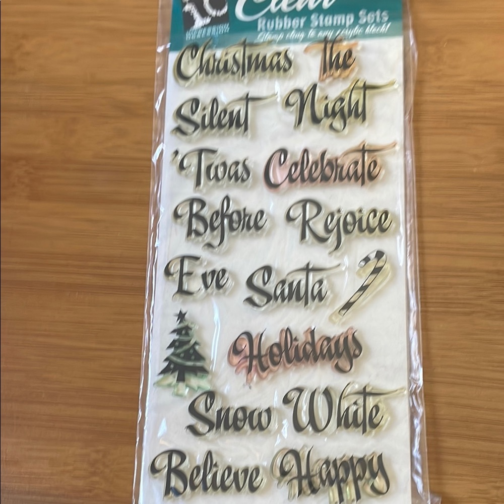 Celebrate Rubber Stamp Set
